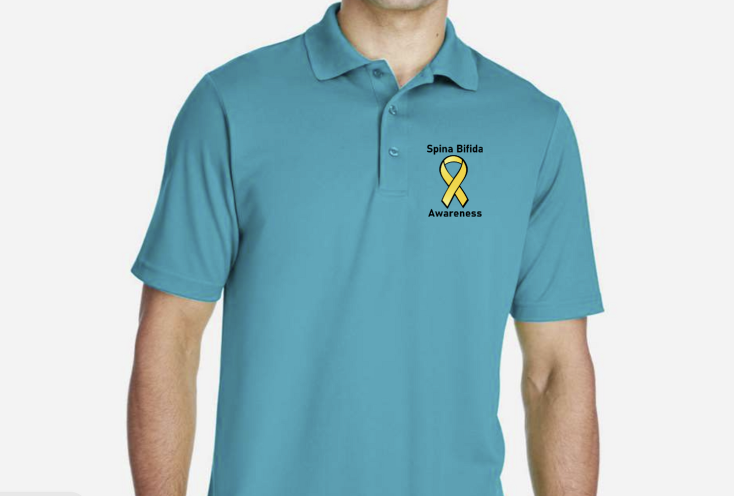Deposit... CUSTOM order for 7 Short sleeve Pique mesh polos TEAL