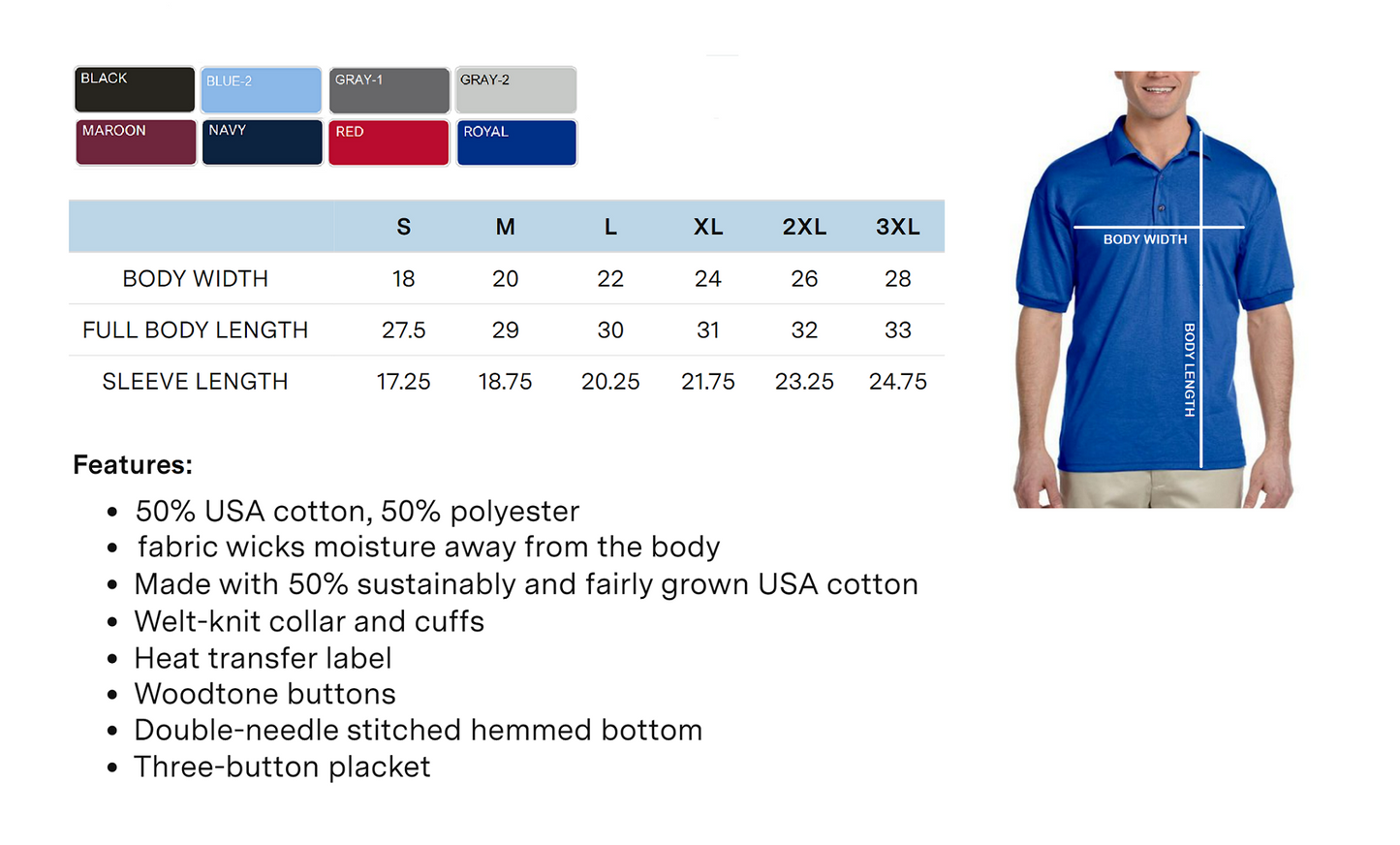 CLOSEOUT SALE! All postal Polos, V-necks, Long sleeves and Tanks on sale. While supplies last. [$5] S-3XL